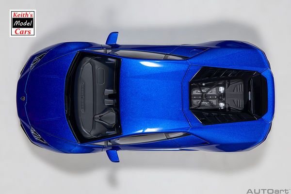 Blue Huracan Top
