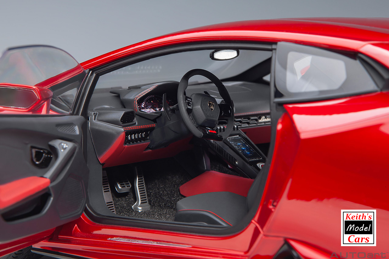 [Maßstab 1:18] Lamborghini Huracán Evo in Rosso Bia von AUTOart Models 