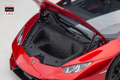 [Maßstab 1:18] Lamborghini Huracán Evo in Rosso Bia von AUTOart Models 