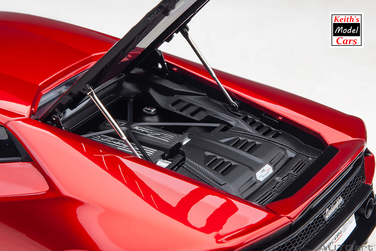 [Maßstab 1:18] Lamborghini Huracán Evo in Rosso Bia von AUTOart Models 