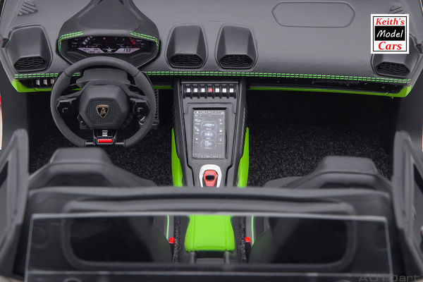 [1/18 Scale] Lamborghini Huracán Evo in Verde Selvans by AUTOart Models