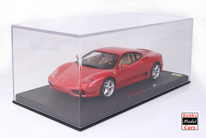 [Maßstab 1/18] Ferrari 360 Modena in Rosso Corsa 322 mit F1-Getriebe von BBR Models 
