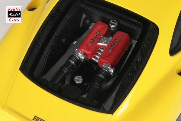 [1/18 Scale] Ferrari 360 Modena (1999) in Giallo Modena with F1 Transmission by BBR Models