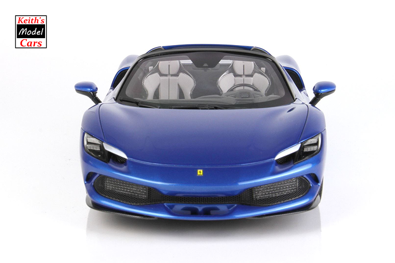1:18 Scale BBR Models Ferrari 296 GTS in Blu Corsa (P18215F