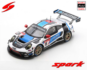 [1/43 Scale] Porsche 911 GT3 R - KCMG - 24H Nürburgring 2020 (No.19) by Spark Models