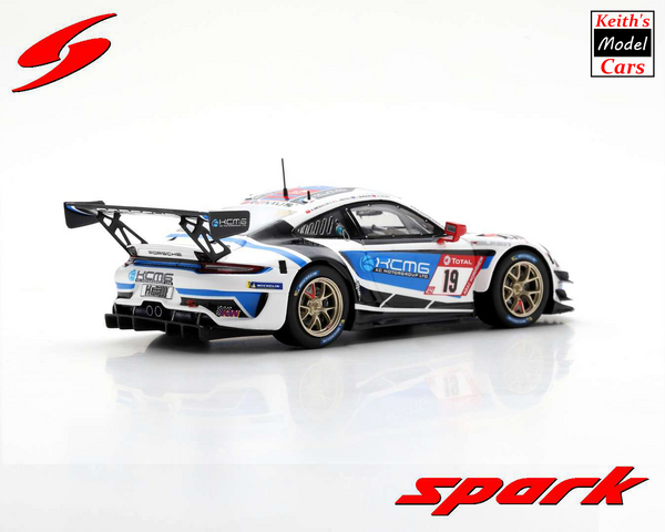 [1/43 Scale] Porsche 911 GT3 R - KCMG - 24H Nürburgring 2020 (No.19) by Spark Models