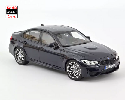 [1/18 Scale] 2017 BMW M3 Competition in Blue Metallic by Norev