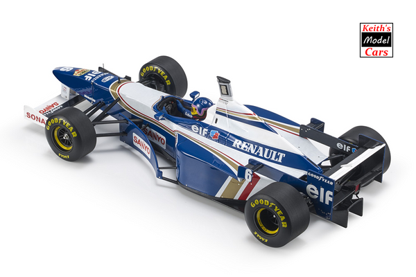 [1/18 Scale] Williams-Renault FW18 - Winner Hungarian GP 1996 (No.6 J. Villeneuve) by GP Replicas